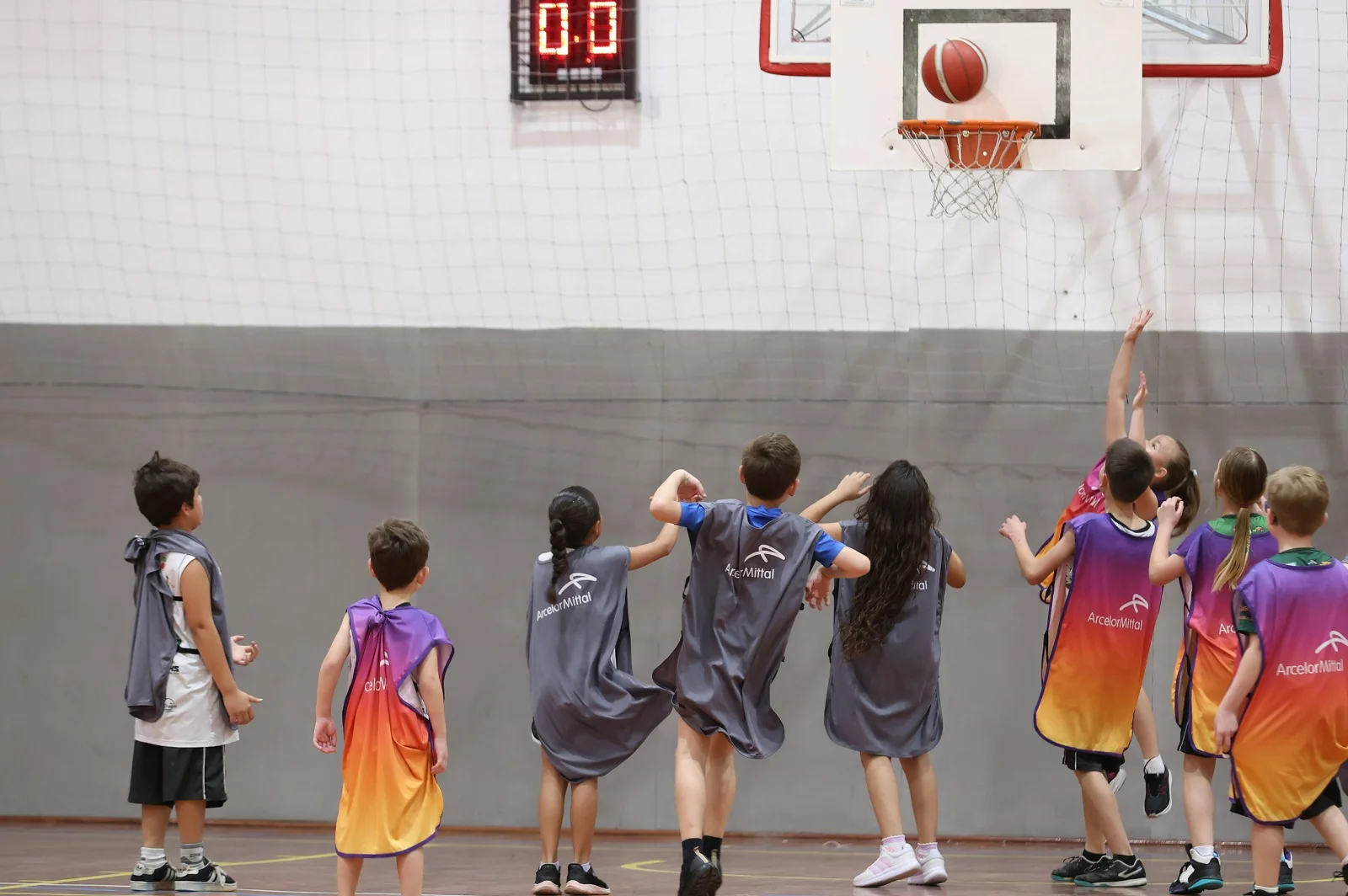 Festival de Basquete reúne 142 crianças em São Bento do Sul