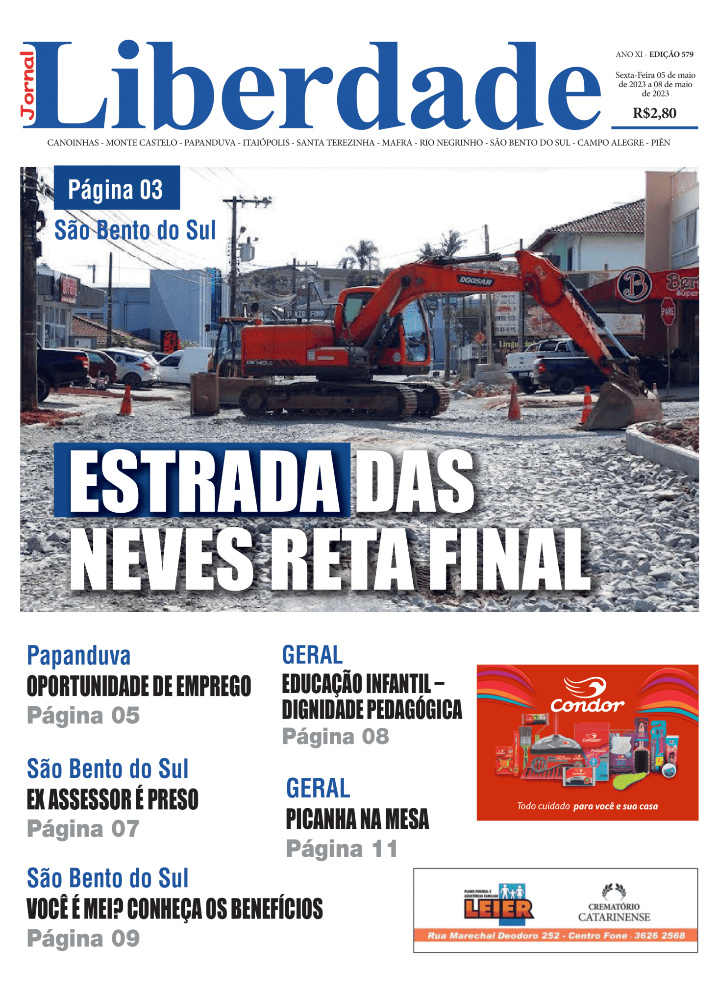 Imagem para matéria Edição 579 