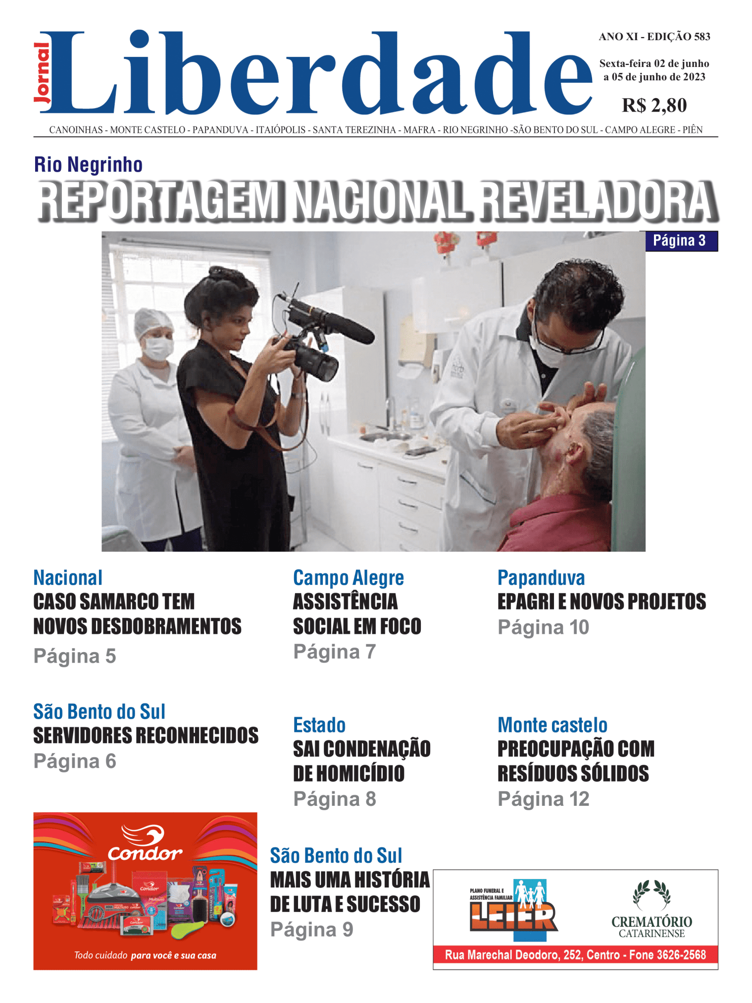 Imagem para matéria Edição 583 