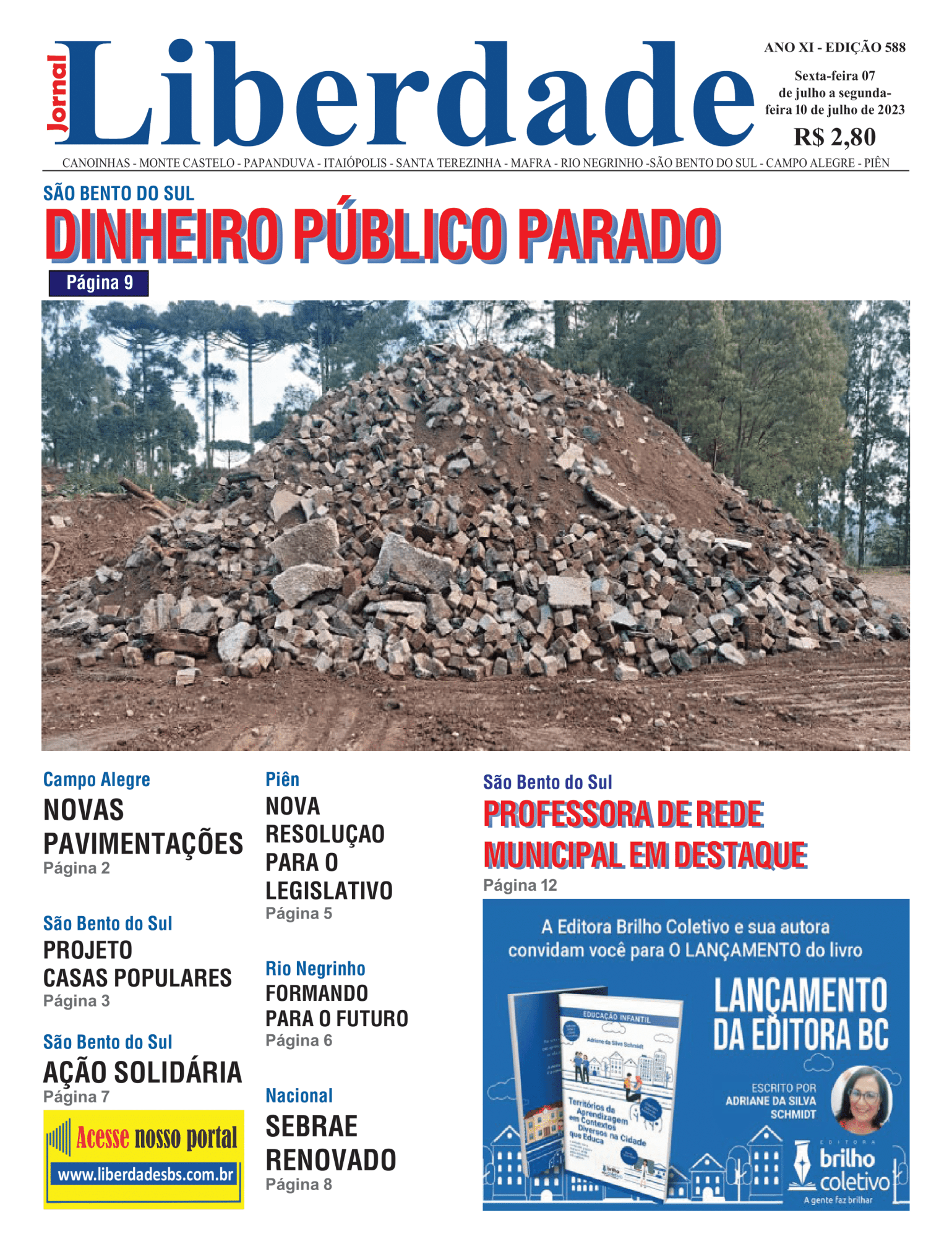 Imagem para matéria Edição 588 