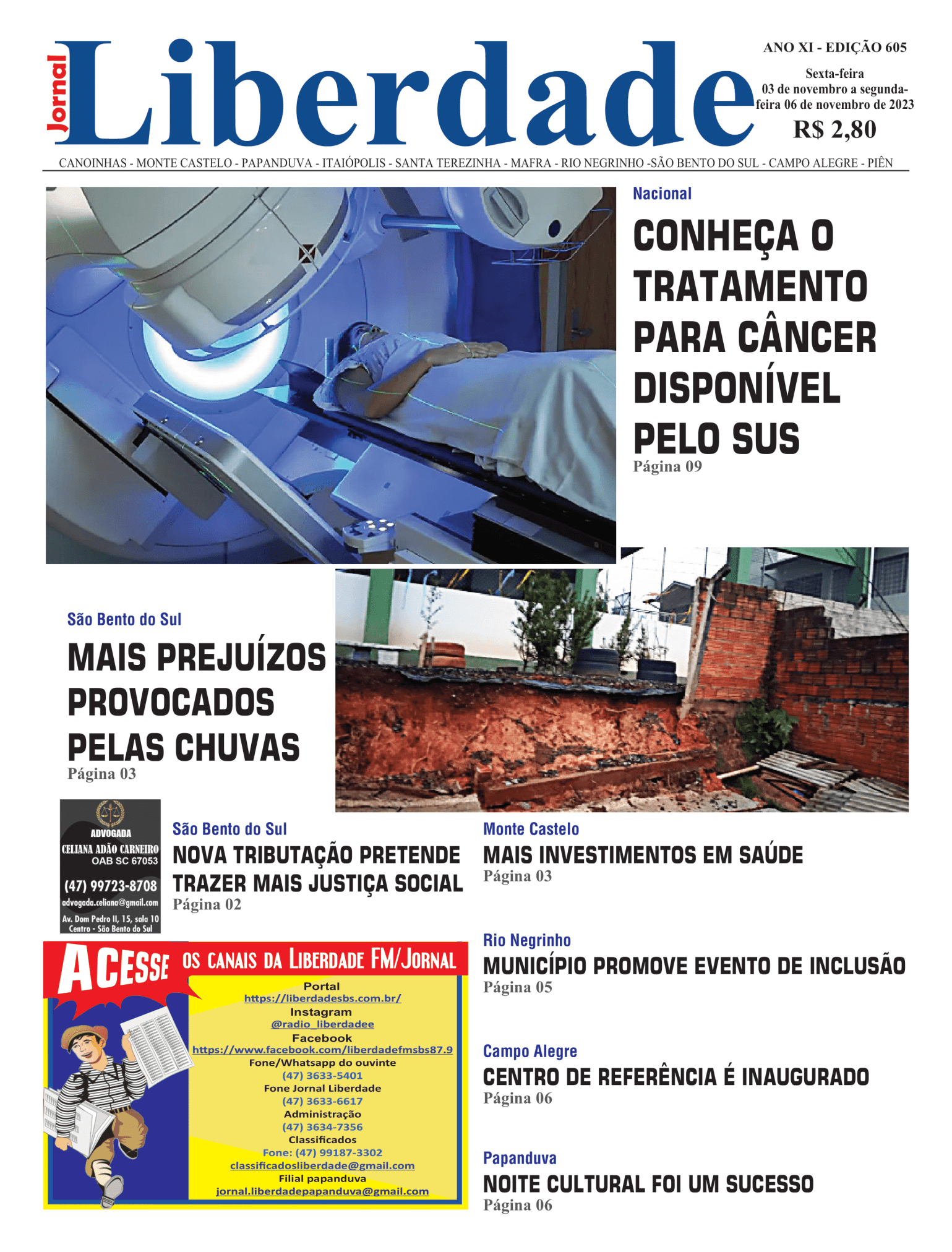 Imagem para matéria Edição 605 