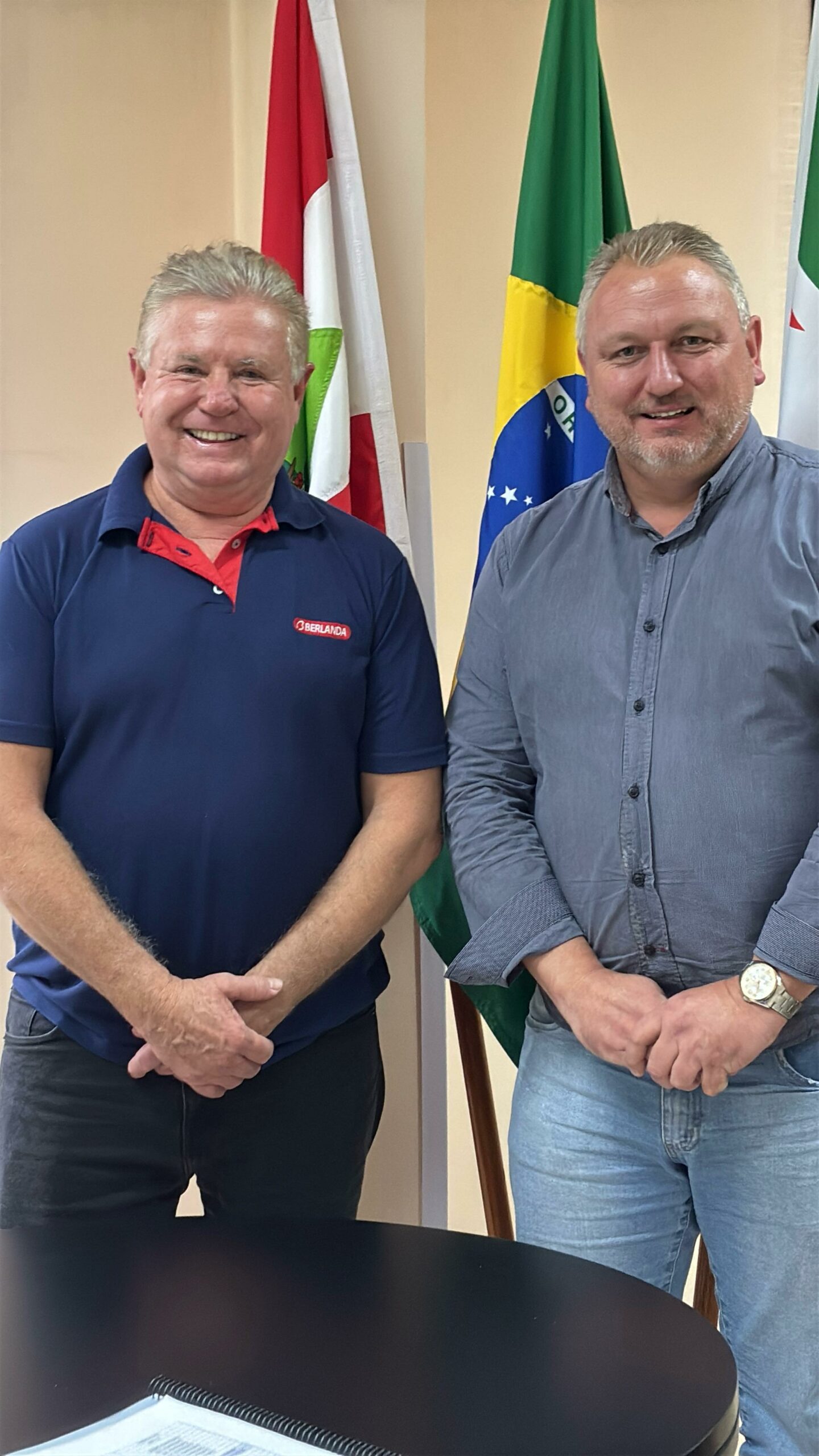 Imagem para matéria Pollum recebe visita do deputado Nilso Berlanda 
