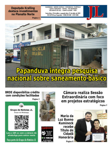 Imagem para matéria Edição 665 JL 