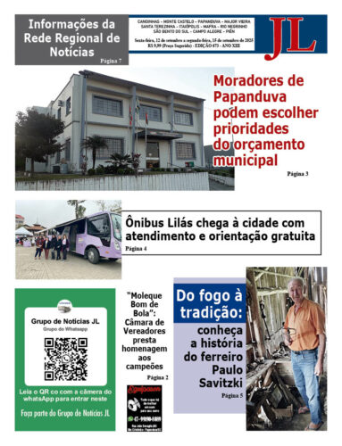 Imagem para matéria Edição 673 JL 