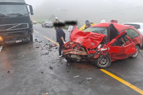 Imagem para matéria Mais um acidente fatal registrado na SC-418 